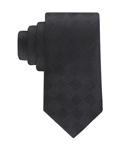 Calvin Klein Men's Lousie Grid Classic Tie
