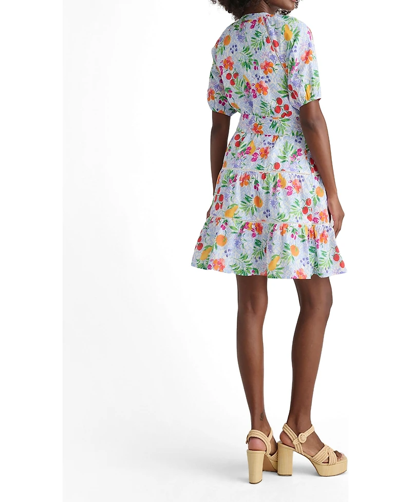 UNTUCKit Women's Cotton Short-Sleeve Sierra Dress