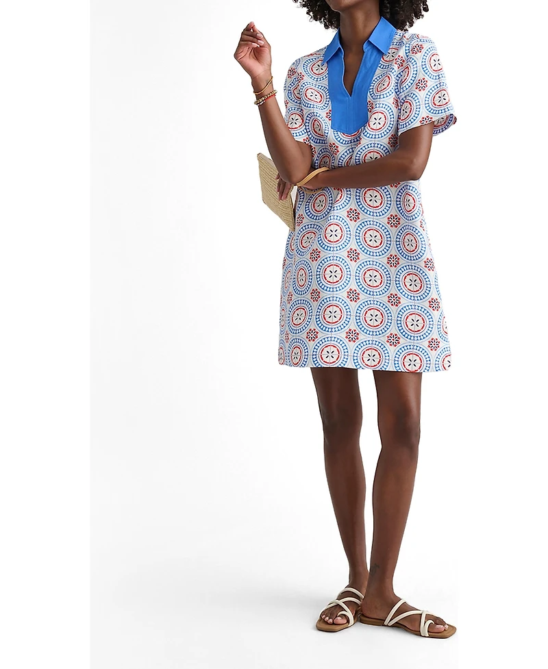 UNTUCKit Women's Linen Blend Paola Tunic Dress