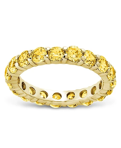 Sterling Forever Gracie Cubic Zirconia Eternity Ring