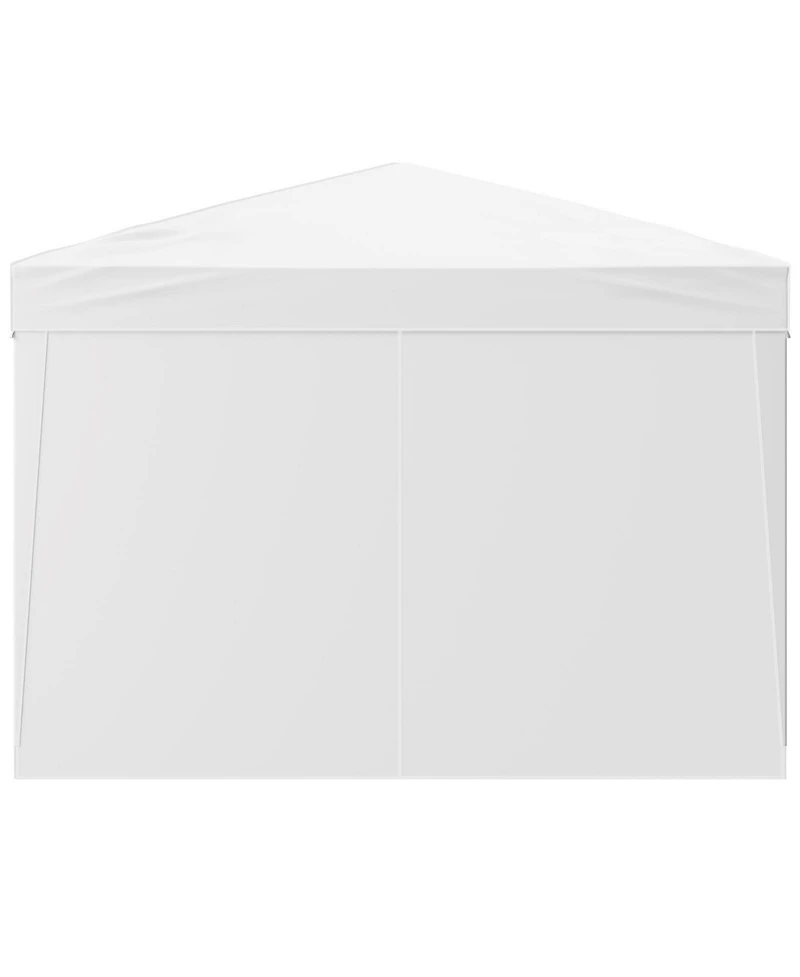 Cozito Pop Up Canopy, 10 x 10 feet Gazebo Tent with 3 Sidewalls and 2 Windows