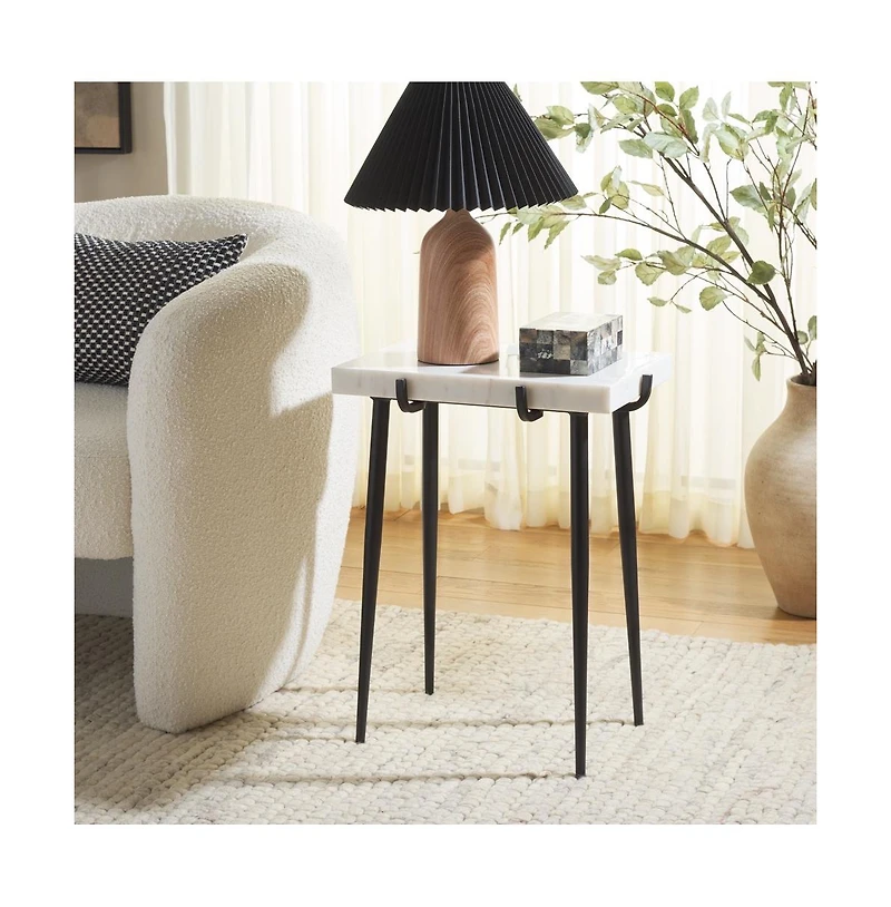 Safavieh Bremen Marble Side Table