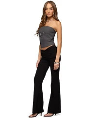 Edikted Women's Maryah Paneled Stud Strapless Top