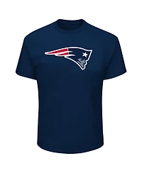 Fanatics Men's Drake Maye Navy New England Patriots Big Tall Player Name Number T-Shirt
