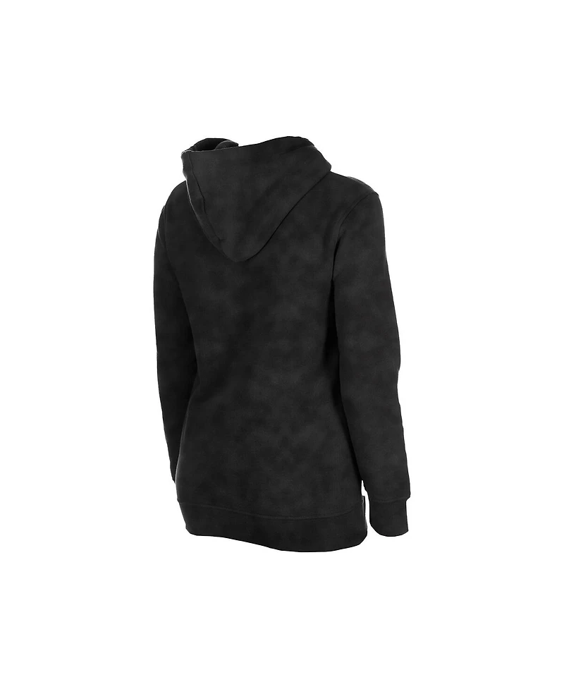New Era Women's Black York Yankees Dia de Muertos Mineral Wash Hoodie Sweatshirt
