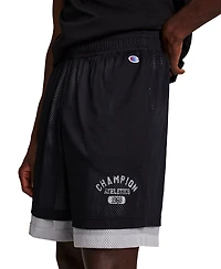 Champion Men's Double Layer Athletics Graphic Shorts