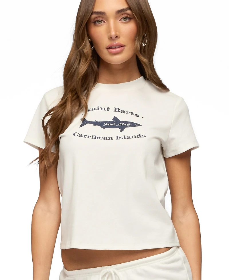 Edikted Women's Surf Club T Shirt