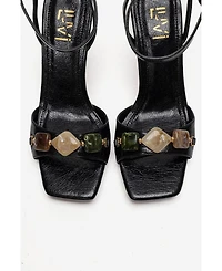 Prologue Shoes Women's Franca Block Heel Sandal