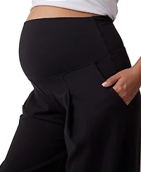 Ingrid + Isabel Women's Maternity Wide Leg Active Pant