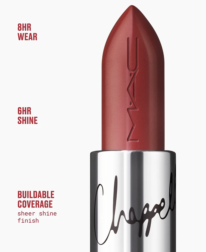 Mac Viva Glam Lustreglass Sheer-Shine Lipstick