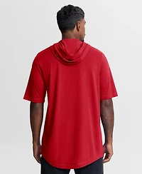 Nike Men's Red St. Louis Cardinals Arched Wordmark Tri-Blend Hooded T-Shirt