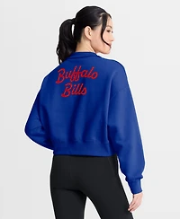 Nike Women's Royal Buffalo Bills Phoenix Fleece Quarter-Zip Sweatshirt