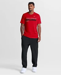 Nike Men's Red Georgia Bulldogs Sideline Legend Dri-fit T-Shirt