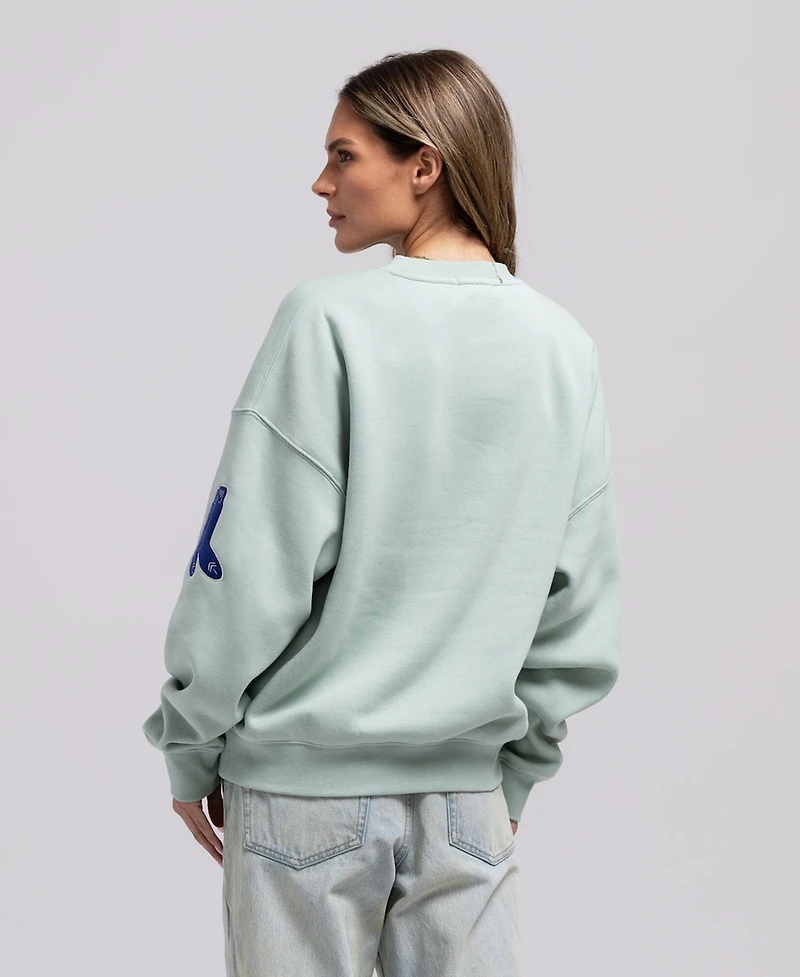 Mitchell & Ness Women's Green Boston Red Sox Yacht Rock Sweatshirt