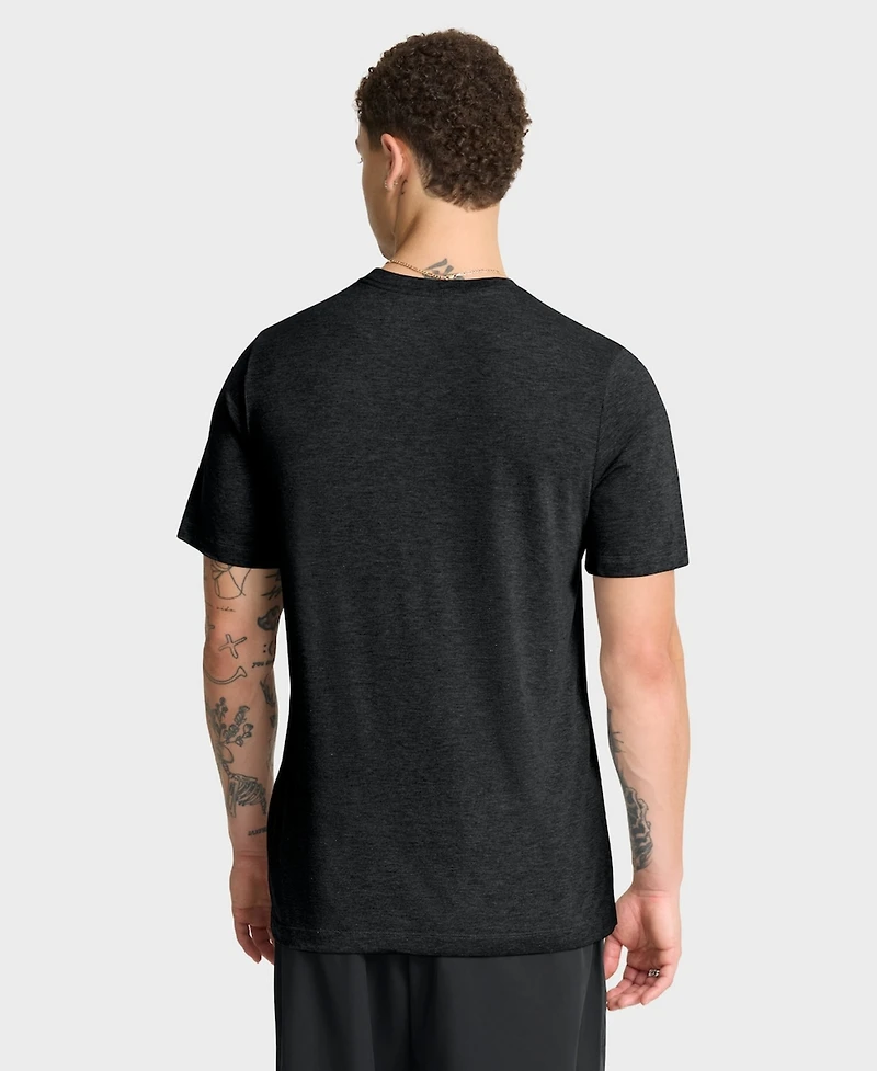 Nike Men's Heather Black Pittsburgh Pirates Cooperstown Logo Tri-Blend T-Shirt