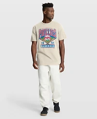 Fanatics Men's Tan Philadelphia Phillies Stadium Slub T-Shirt