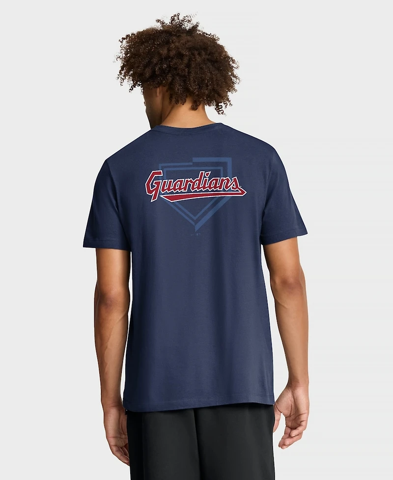 Nike Men's Navy Cleveland Guardians Primetime 2-Hit T-Shirt