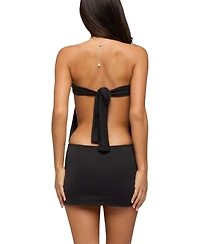 Edikted Women's Alannah Backless Strapless Mini Dress