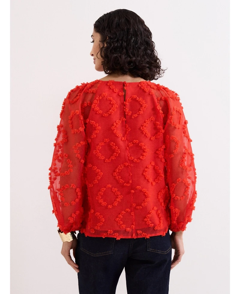 Phase Eight Women's Shayla Textured Blouse