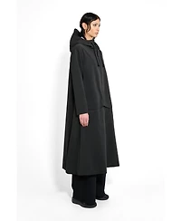 Stutterheim Women's Mosebacke Long Patch Matte Raincoat