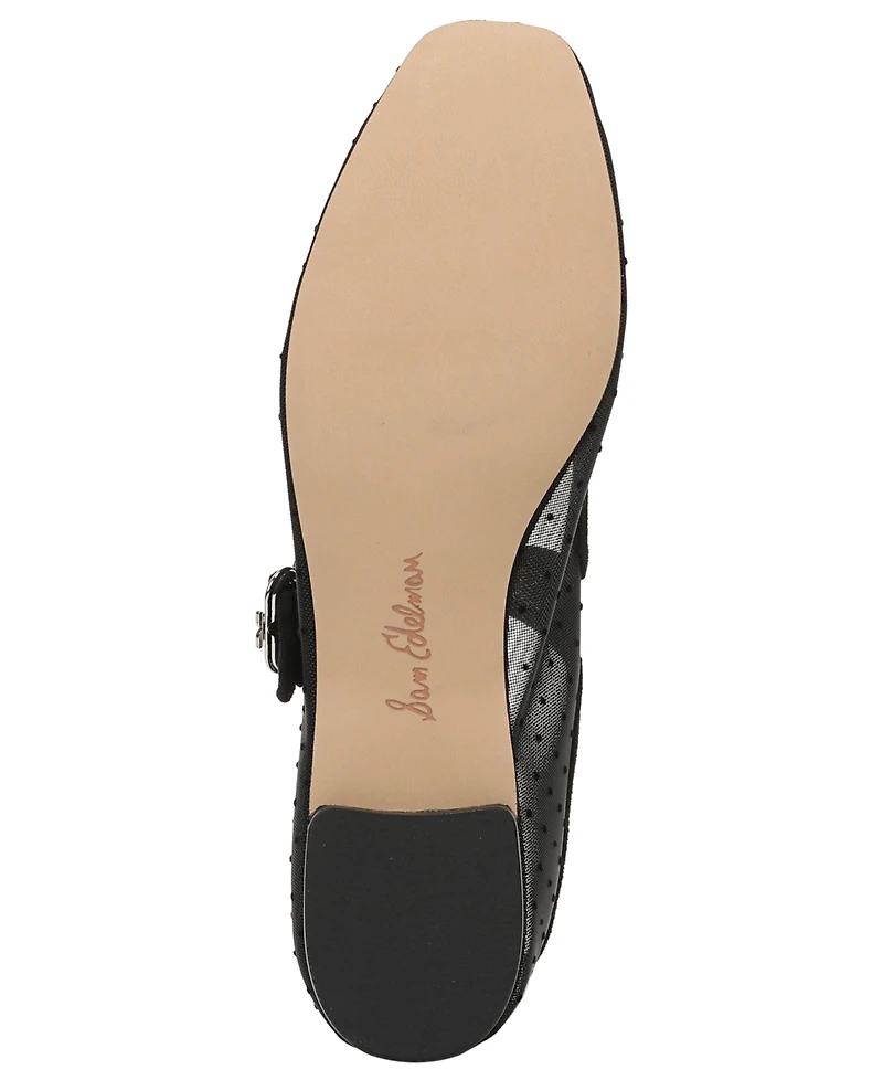 Sam Edelman Women's Michaela Mesh Mary Jane Flats