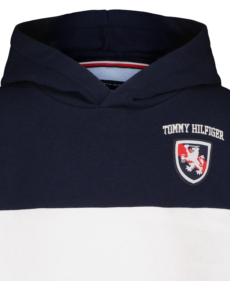 Tommy Hilfiger Boys' 8-20 Color-Blocked Logo Hoodie