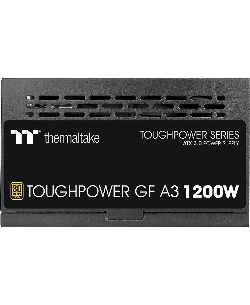 Thermaltake Toughpower Gf A3 Tt Premium Edition 1200W 80 Plus Gold Certified Fully Modular Atx 3.0 Power Supply Unit