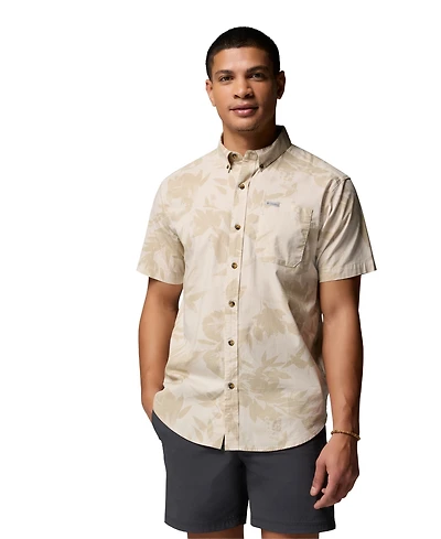 Columbia Men's Rapid Rivers Printed Short Sleeve Shirt
