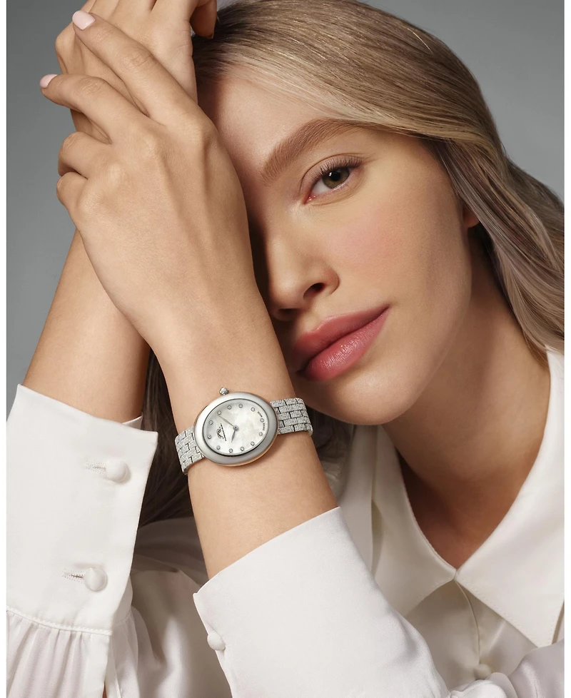 Porsamo Bleu Women's Angelica Stainless Steel Bracelet Watch 1341AANS