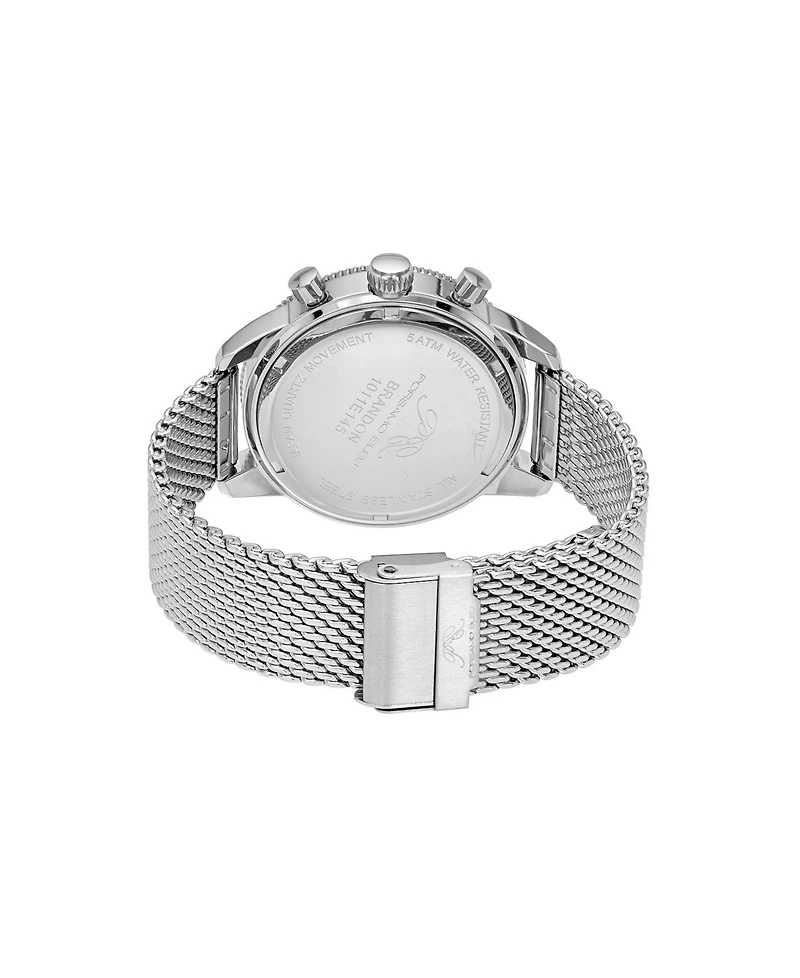 Porsamo Bleu Men's Brandon Stainless Steel Watch 1011EBRS
