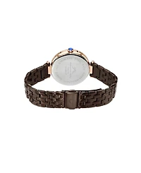 Natalie Stainless Steel Brown Women's Watch 1252BNAS