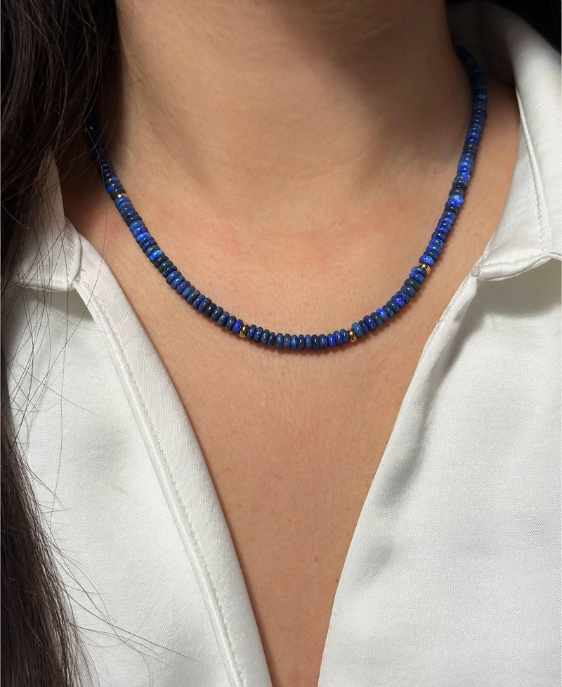 Charis Gemstone Beaded Necklace