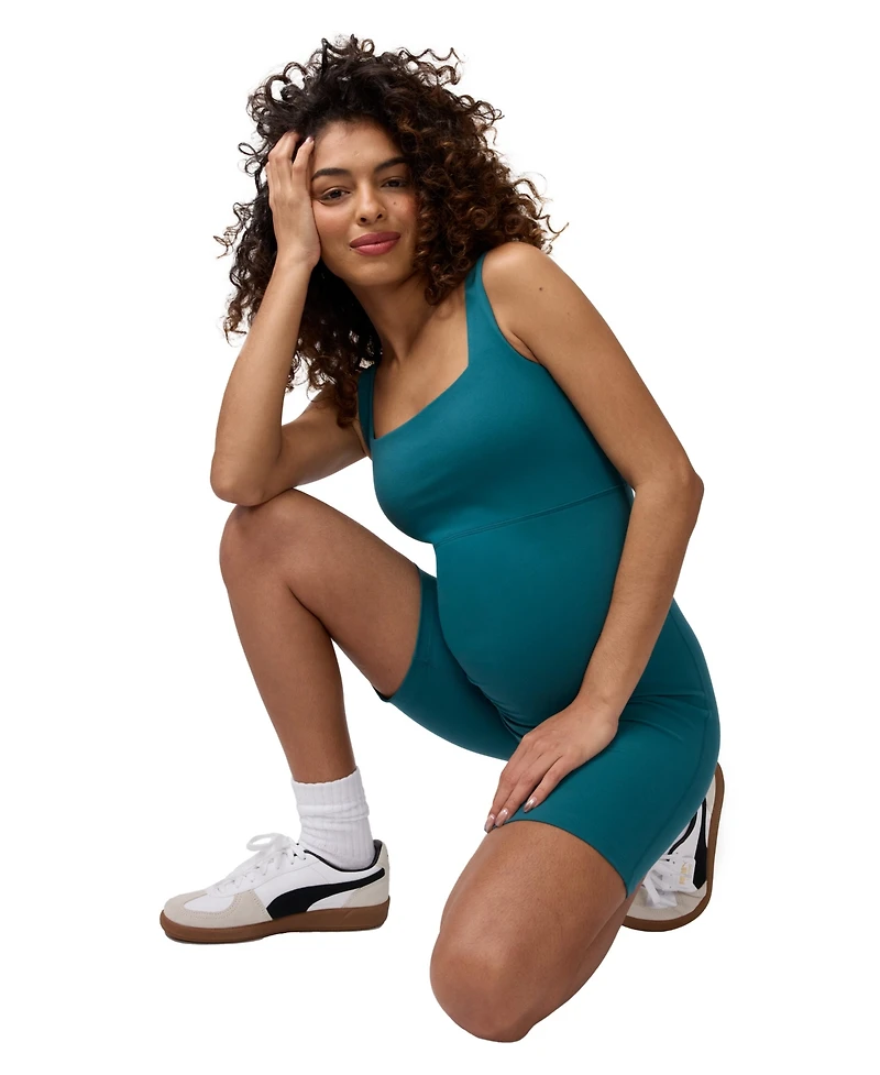Ingrid + Isabel Maternity Short Active Unitard Romper