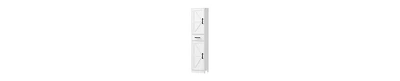 Busdays 67 Inch Tall White Farmhouse Linen Closet with Drawer Barn Doors and Adjustable Shelves Bathroom Storage Cabinet