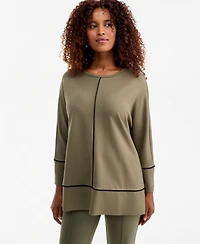 Jones New York Women's Crewneck Tunic