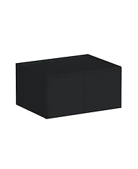 Boyel Living 18 Inch Height Double Door Deep Wall Cabinets, Ready to Assemble Kitchen Cabinet with Solid Wood Frame, Soft-Close Slides and Hinge