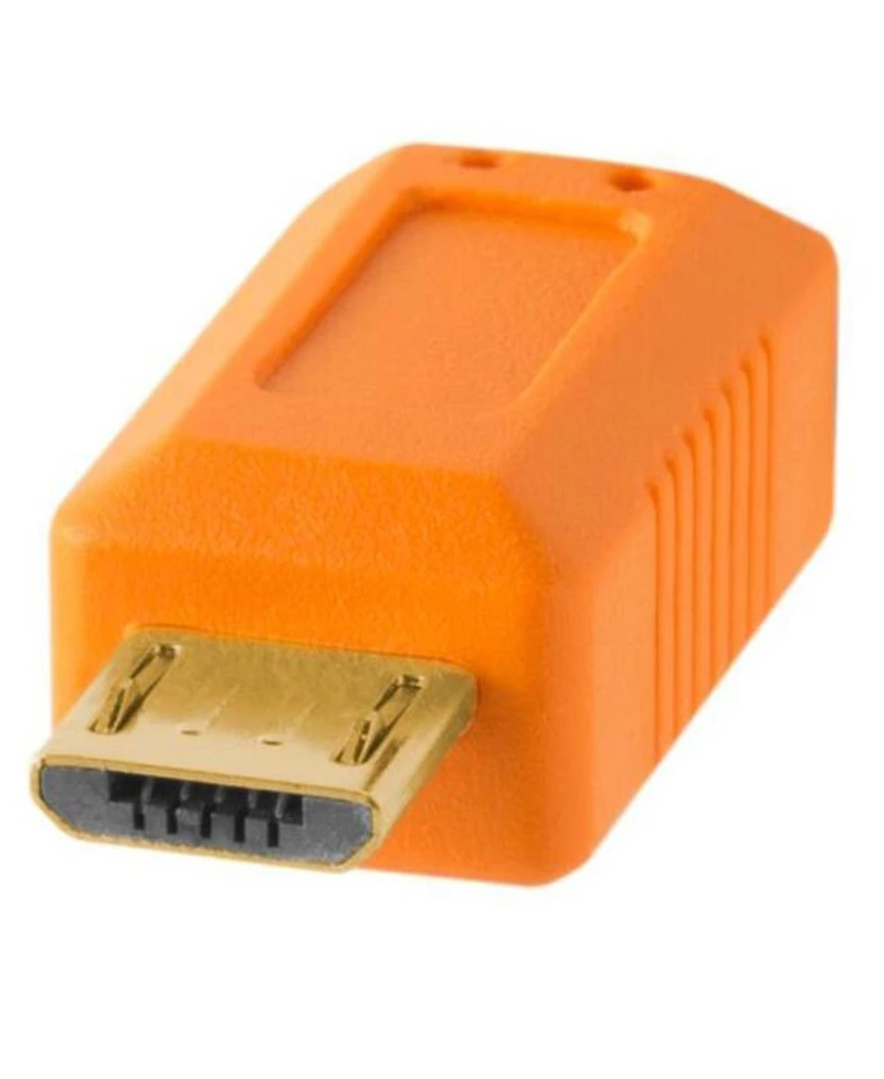 Tether Tools TetherPro Usb 2.0 to Micro-b 5-Pin Cable, 15' (4.6m), High-Visibility