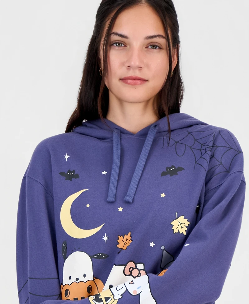 Sanrio Juniors' Hello Kitty And Friends Halloween Hoodie Sweatshirt