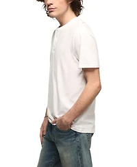 Lucky Brand Men's Supima Cotton Short-Sleeve Henley T-Shirt