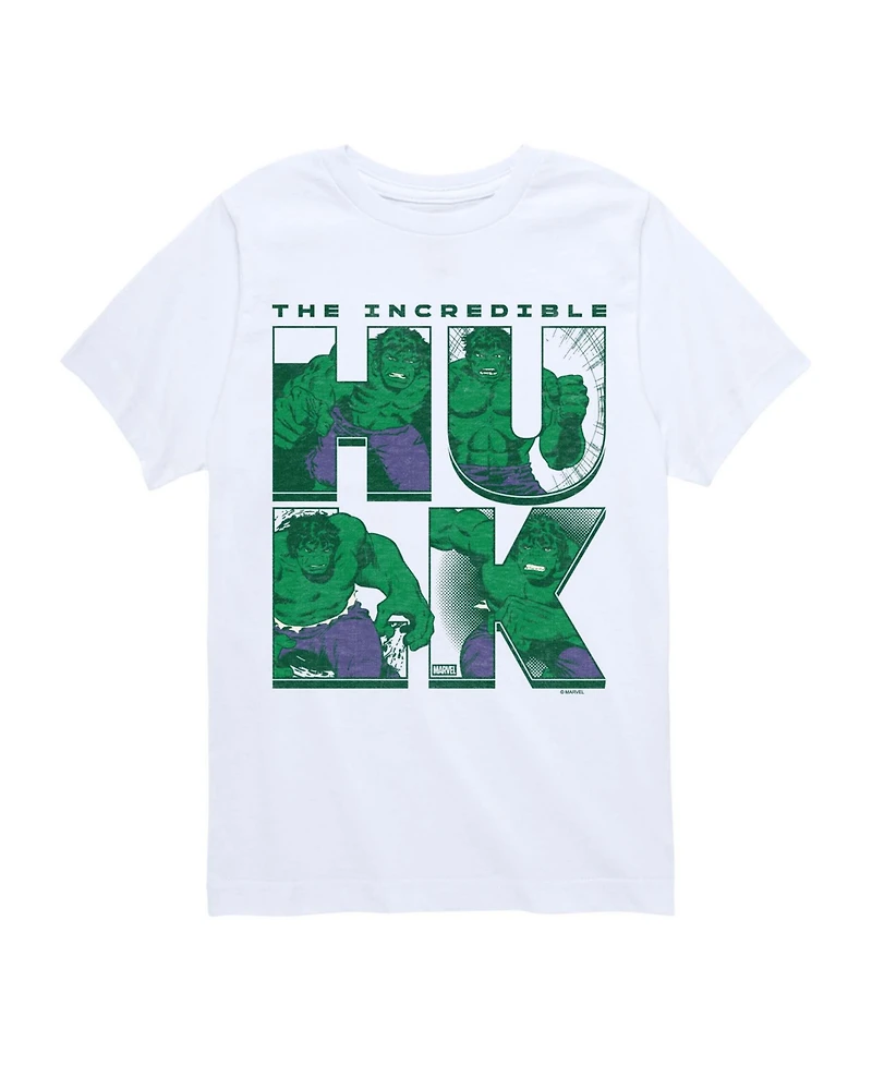 Marvel Boys' 8-20 The Incredible Hulk Short-Sleeve Graphic T-Shirt
