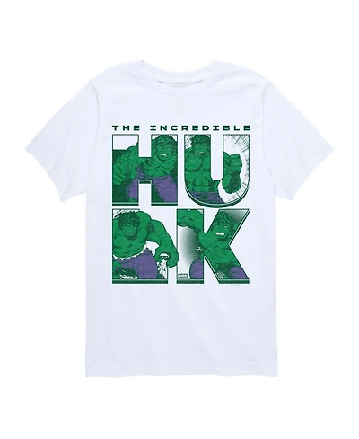 Marvel Boys' 8-20 The Incredible Hulk Short-Sleeve Graphic T-Shirt