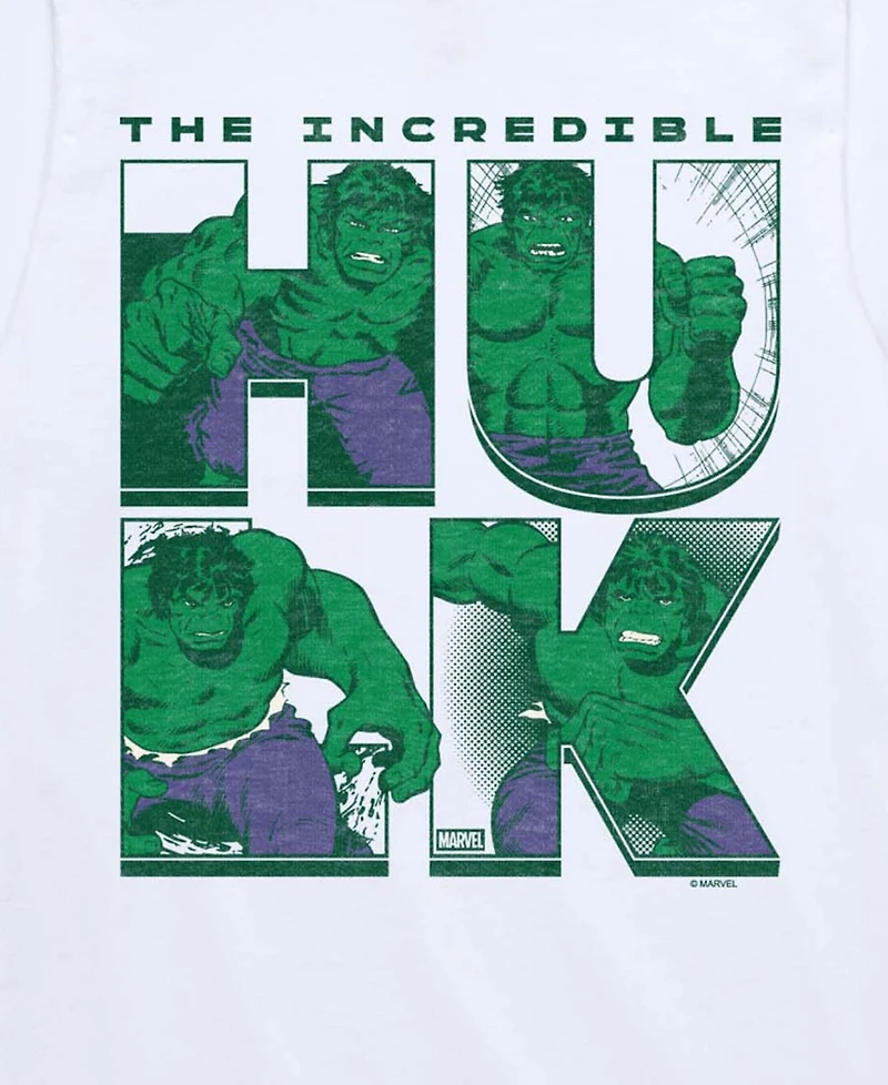 Marvel Boys' 8-20 The Incredible Hulk Short-Sleeve Graphic T-Shirt