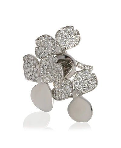 Pre-Owned Tiffany & Co Platinum Diamond Paper Flowers Ring