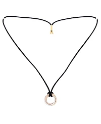 Pre-Owned Cartier Trinity on Cord Necklace