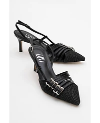 Prologue Shoes Zenith Slingback Pointed Toe Pump