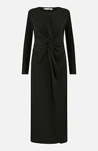 Yumi Women's Midi Fitted Stretch Dress