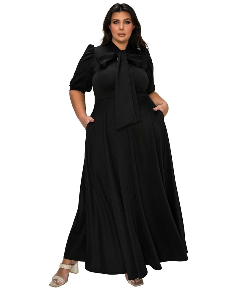 L I V D Women's Plus Farrah Donna Dress
