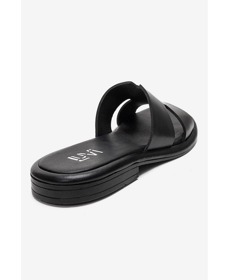 Forever & Always Women's Shoes Brio Leather Slide