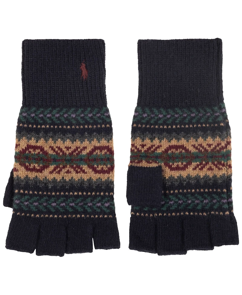 Polo Ralph Lauren Men's Fairisle Fingerless Gloves