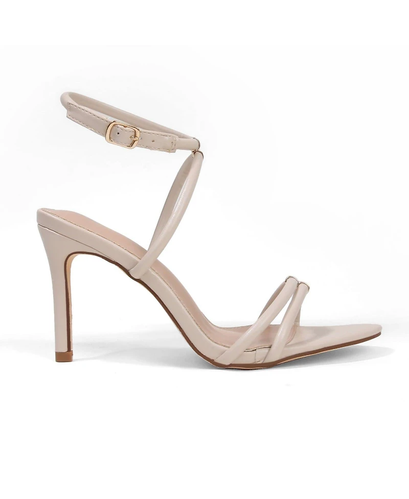 Berness Women's Candelaria Strappy Heeled Dress Sandal